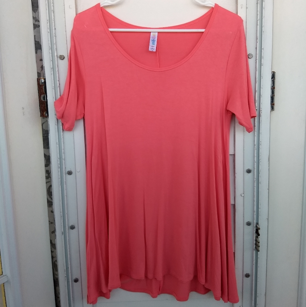Coral Lularoe Perfect tunic tank